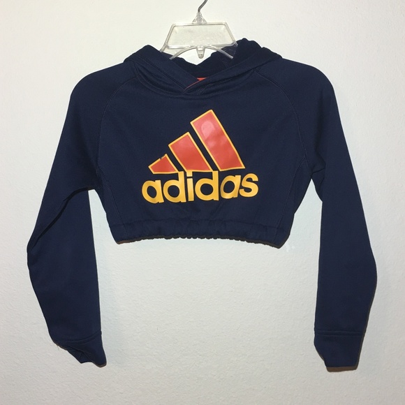 adidas Tops - Adidas Cropped Sweatshirt Hoodie